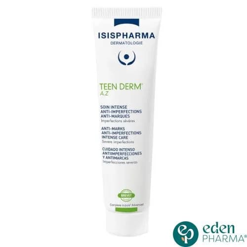 ISISPHARMA TEEN DERM A-Z SOIN INTENSE PEAUX A TENDANCE ACNEIQUE 30ML