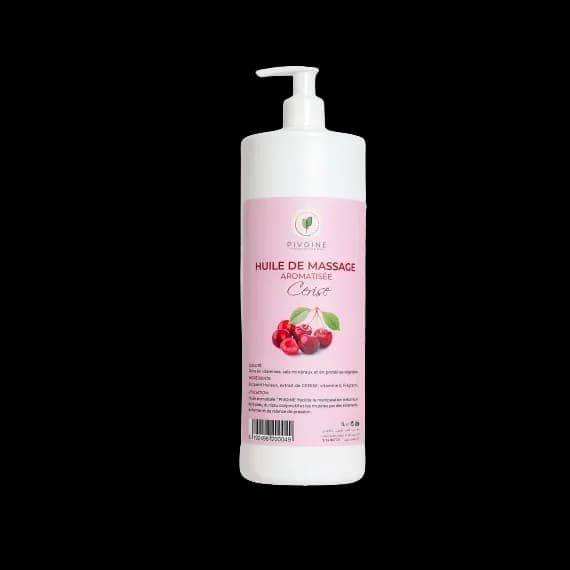 pivoine Huile de massage aromatisée cerise 250ml