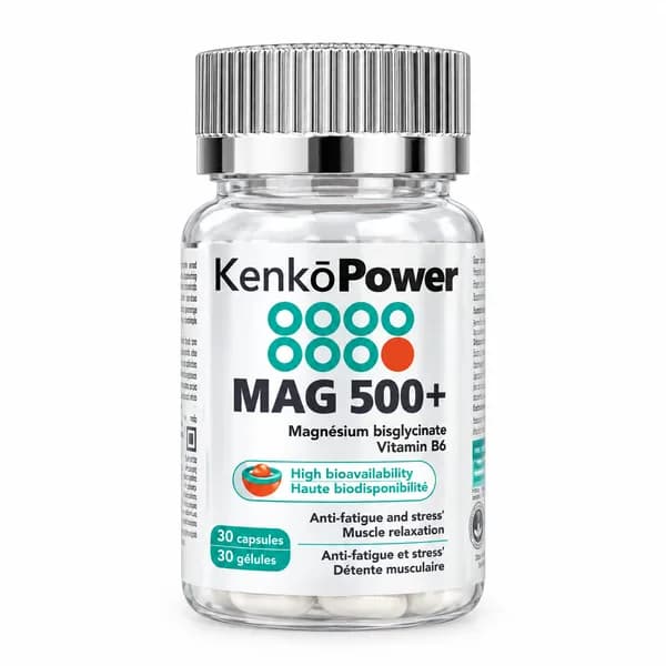 KENKO POWER MAG 500+ 30 GELULES