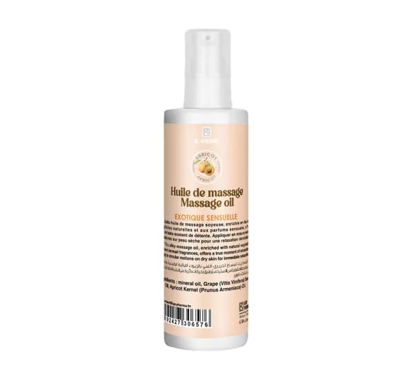 K-Reine Huile de Massage Abricot 200 ml