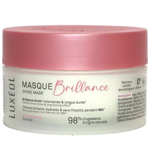 Luxeol Brillance Masque Miroir Cheveux Ternes 200 ml