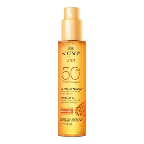 Nuxe Sun Huile Solaire Bronzante SPF50 150 ml