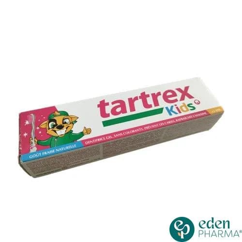 TARTREX KIDS DENTIFRICE GOUT FRAISE NATURELLE 50ML