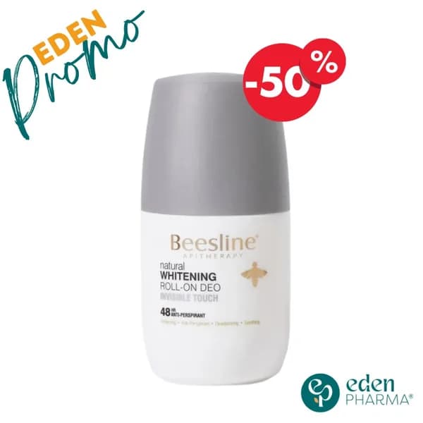 Beesline Deo Eclaircissant Inivisible Touch 4 en 1 50 ml -50%