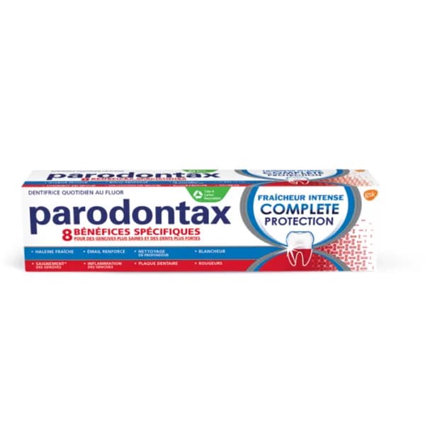 PARODONTAX DENTIFRICE PROTECTION COMPLETE 8 BENEFICES 75ML