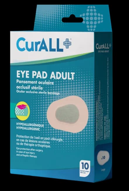 Curall Eye Pad Pansement Oculaire Adulte B10