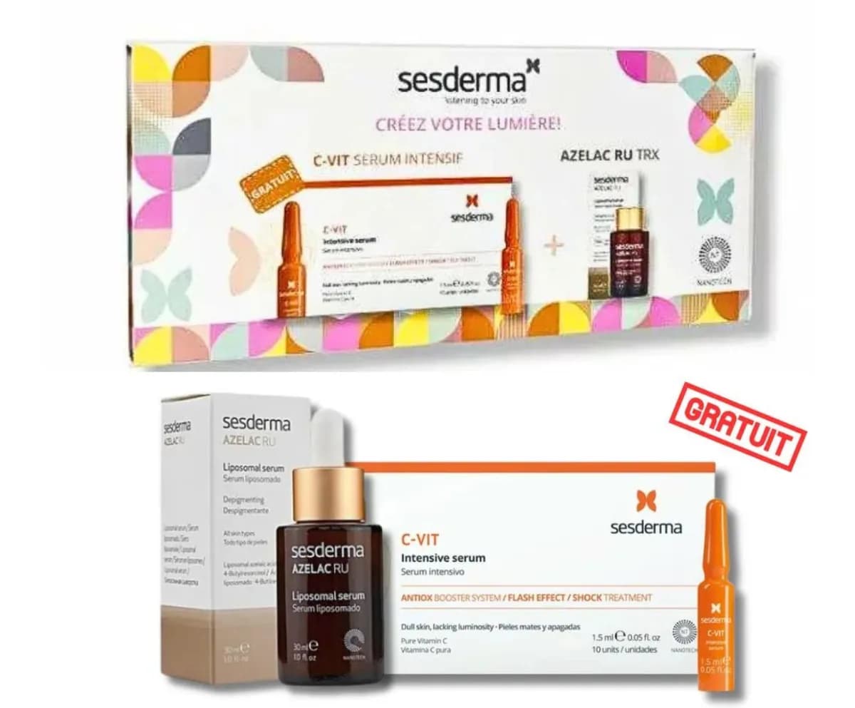 Sesderma Coffret Creez Votre Lumiere Azelac et C-Vit (Offert)