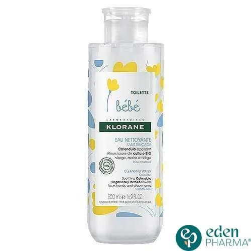 Klorane Bebe Eau Nettoyante sans Rincage 500 ml