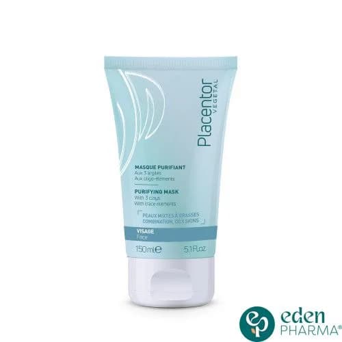Placentor Vegetal Masque Purifiant Peaux Mixtes a Grasses 150 ml