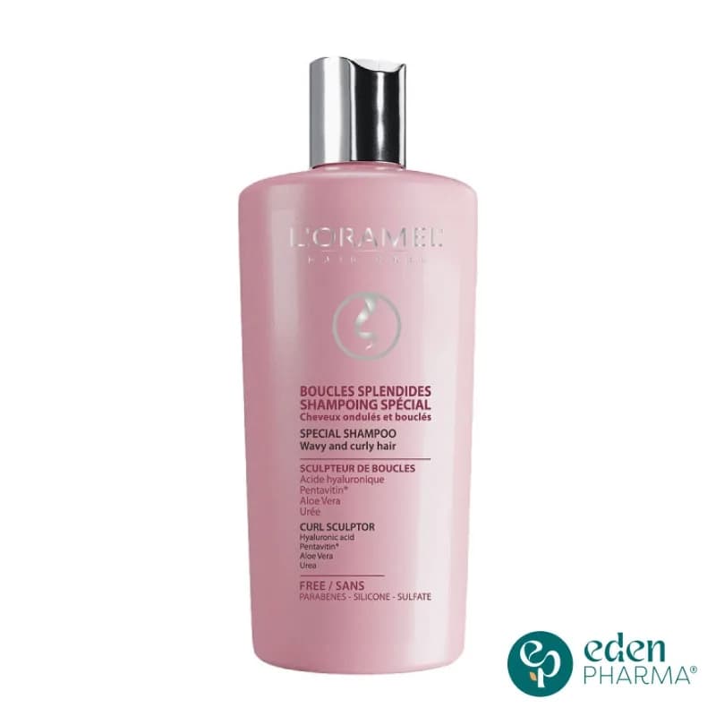 L'Oramel Boucles Splendides Shampoing Spécial Cheveux Ondulés et Bouclés 300 ml