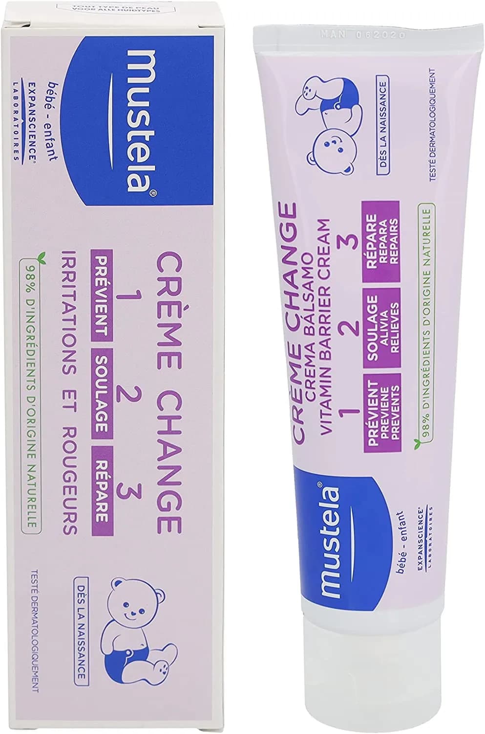 Mustela Creme de Change 1-2-3 100 ml