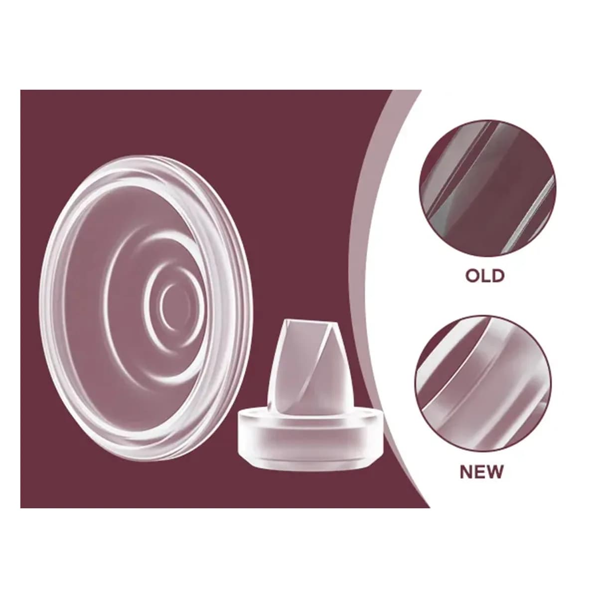 MOMCOZY DIAPHRAGME + VALVE MOMCOZY POUR TIRE-LAIT PORTABLE S9 PRO/S12 PRO