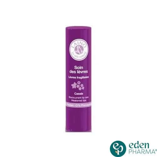 Laino Soin des Levres Fragilisees Gout Cassis 4 g