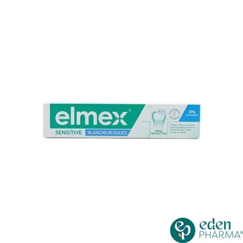 Elmex Dentifrice Sensitive Blancheur Douce 75 ml