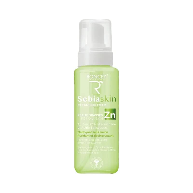 Roncey Sebiaskin Mousse Nettoyante Peaux Grasses 150 ml