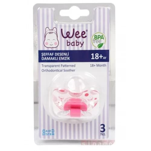 Wee Baby Sucette Decoree 18+m 838