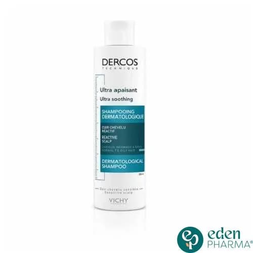 Vichy Dercos Shampooing Ultra Apaisant Cheveux Gras 200 ml
