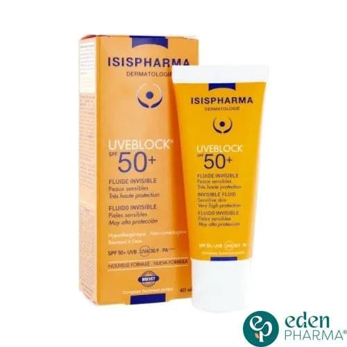 Isispharma Uveblock 50+ Fluide Invisible 40 ml