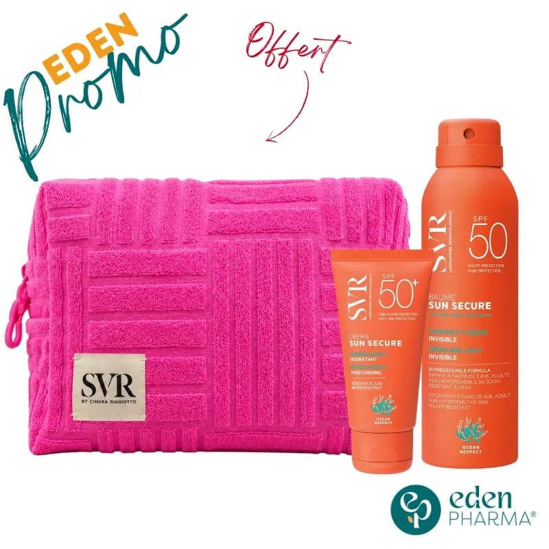 SVR PACK SUN SECURE CREME SPF50+ 50ML + SVR SUN SECURE BRUME SPF50+ 200ML