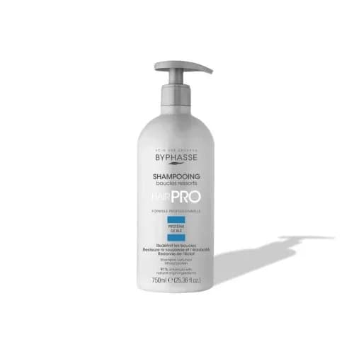 Byphasse Shampooing Hair Pro Boucles Ressorts Proteine de Ble 750 ml