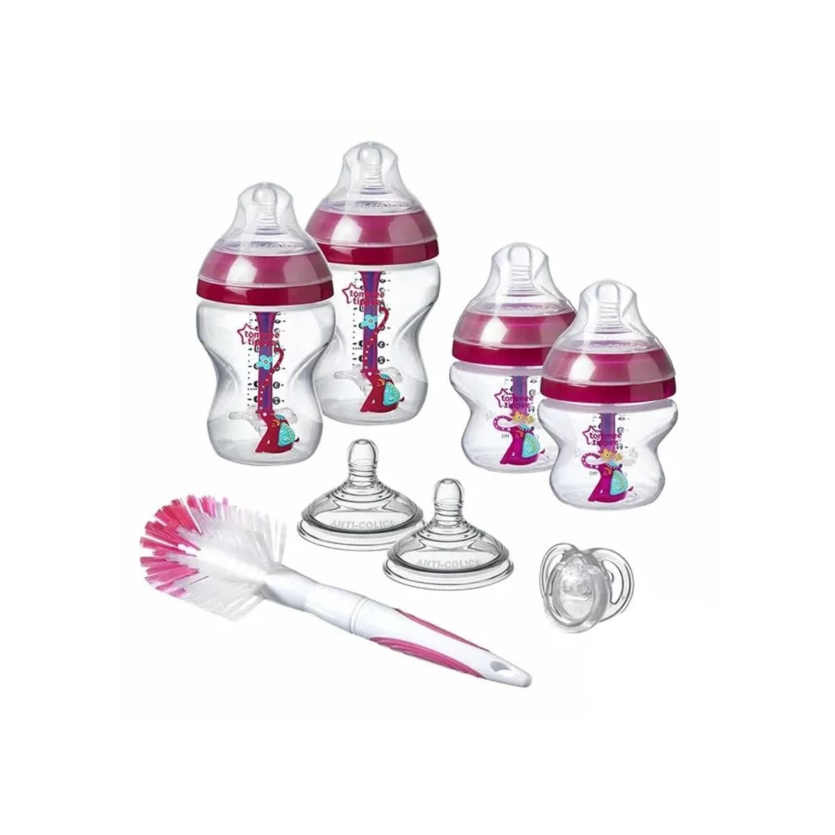 Tommee Tippee Advanced Anti-Colique Kit de Naissance Rose