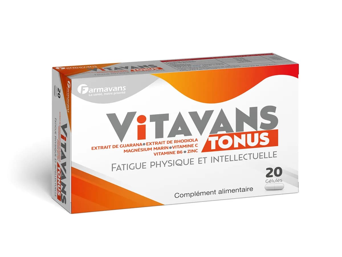 Farmavans Vitavans Tonus 20 Gelules