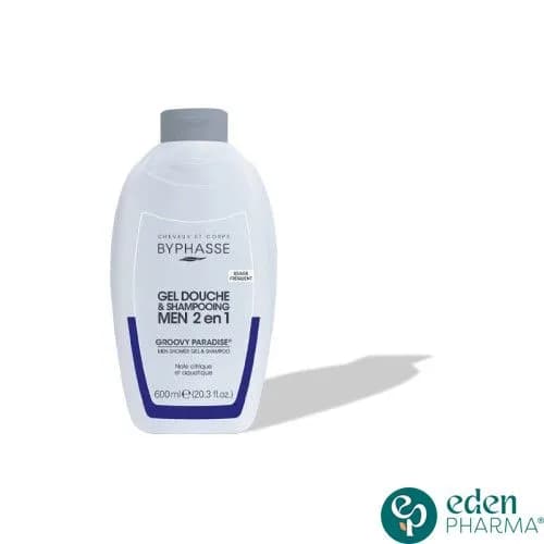Byphasse Gel Douche-Shampooing 2 en 1 Groovy Paradise Men 600 ml