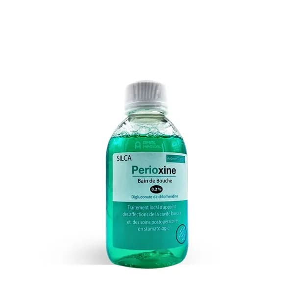 Silca Perioxine Bain de Bouche Digluconate de Chlorhexidine 200 ml