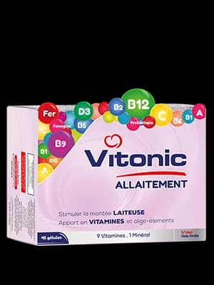 Vital Vitonic Allaitement - 45 Gelules