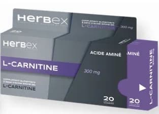 Herbex L-Carnitine 20 Gelules