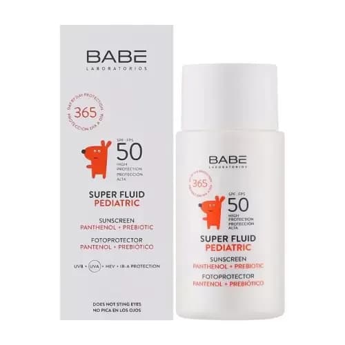 BABE SUPER FLUID PEDIATRIC SPF50 50ML