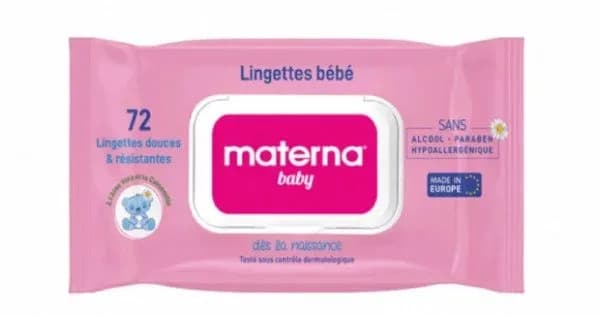Materna BB Lingette Boite de 72 Rose