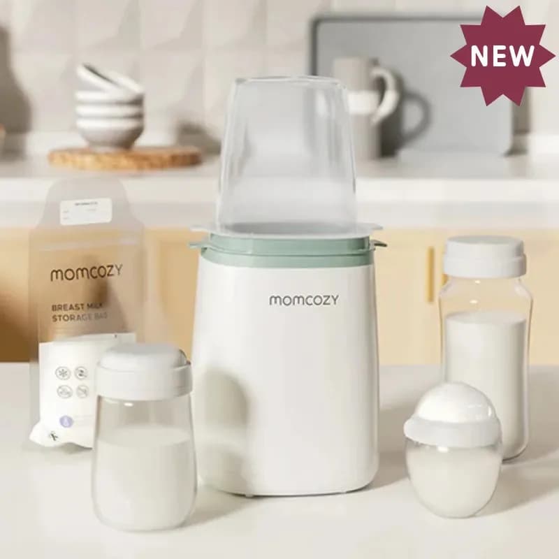 Momcozy Chauffe-Biberon Stérilisateur Intelligent 6-En-1