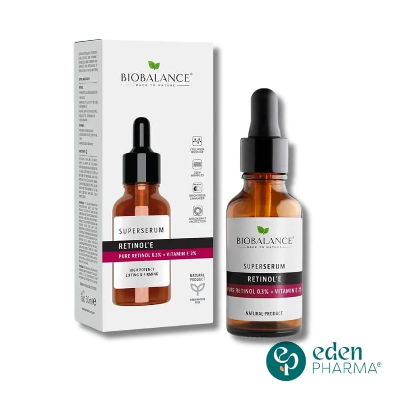 Biobalance Serum Retinol'E 0.3% + Vitamine E 2% 30 ml