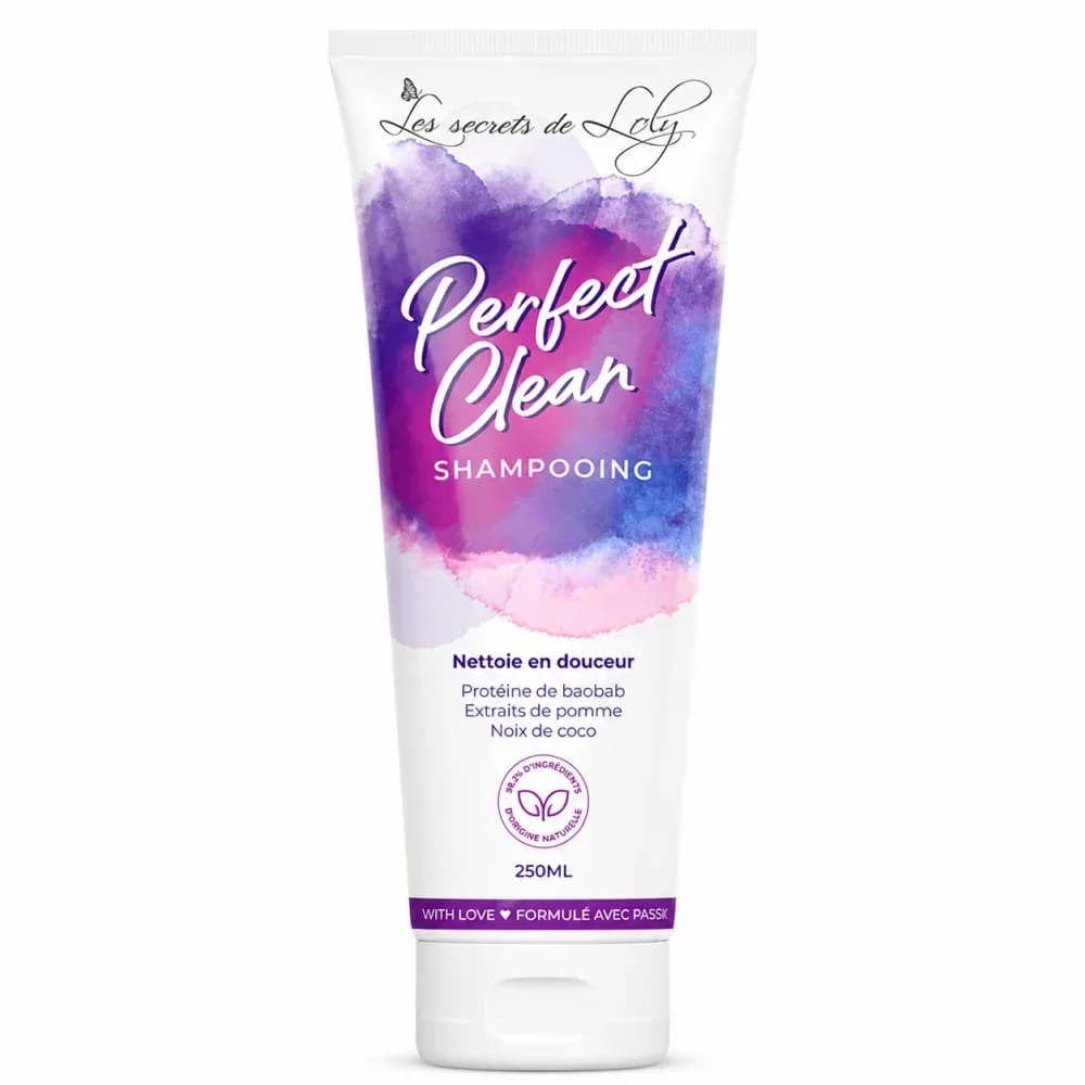 LES SECRET DE LOLY PERFECT CLEAN SHAMPOOING CHEVEUX BOUCLES ONDULES 250ML