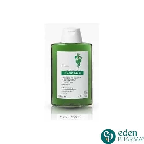Klorane Shampooing Traitant Seboregulateur a l Ortie 200 ml