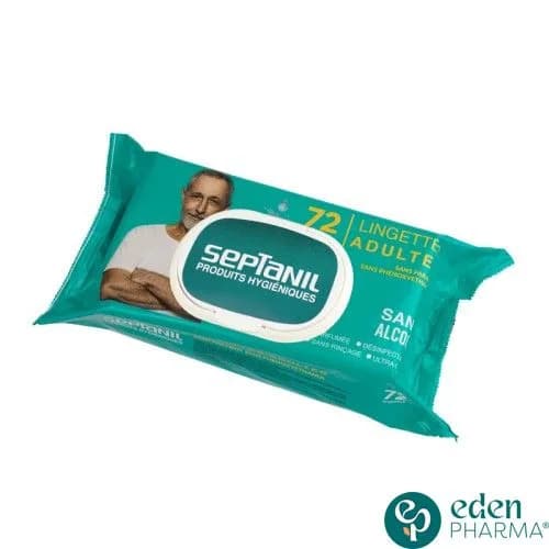 Septanil Lingettes Adultes 72 Pieces