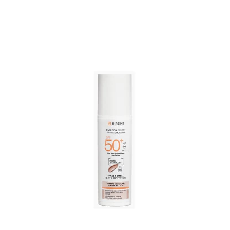 K-Reine Emulsion Solaire Teinté Sand 02 50 ml