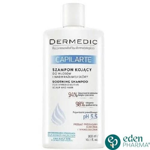 Dermedic Capilarte Shampooing Normalisant pour Cheveux Hypersensible 300 ml