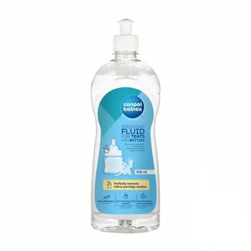 Canpol Babies Liquide de Rincage pour Tetines et Biberons 500 ml