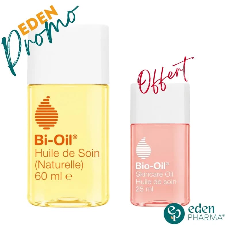 Bio Oil Huile de Soin Naturelle 60 ml + 25 ml Offert