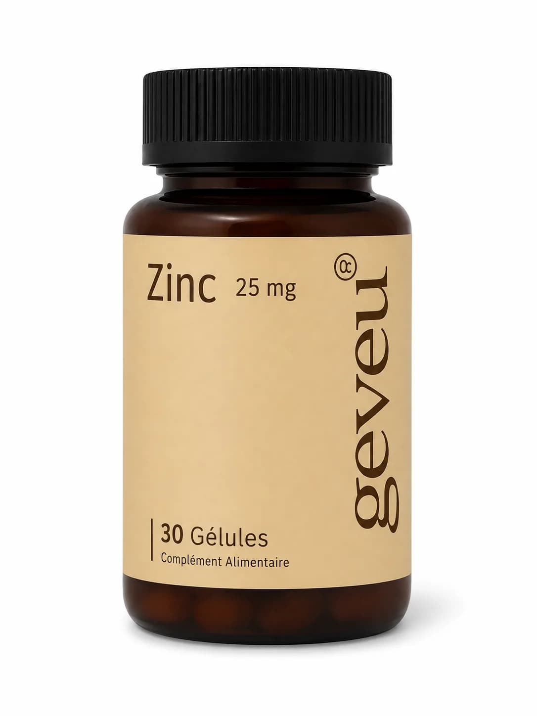Geveu Zinc 25mg 30 Gelules
