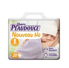Peaudouce Couche Taille 1 2-4kg 28pcs