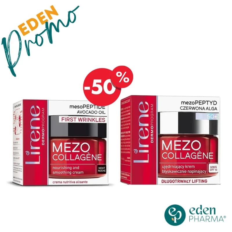 Lirene Pack Mezo Collagene Creme Jour + Creme Nuit -50%