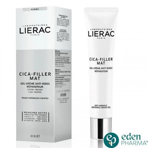 Lierac Cica-Filler Gel-Creme Mat Anti-Rides Reparateur 40 ml