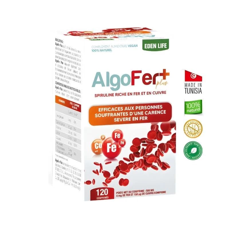 Eden Life Algofer Plus Comp B/120