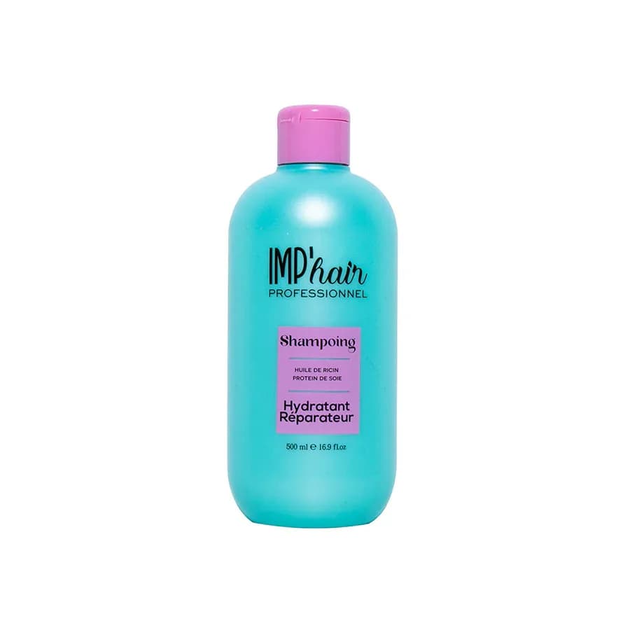 Imp'Hair Shampoing Hydratation Pousse Ricin et Protéine de Soie 500 ml
