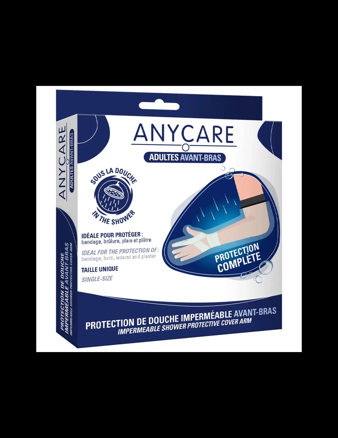 Anycare Protection de Douche Imperméable Adulte Avant Bras