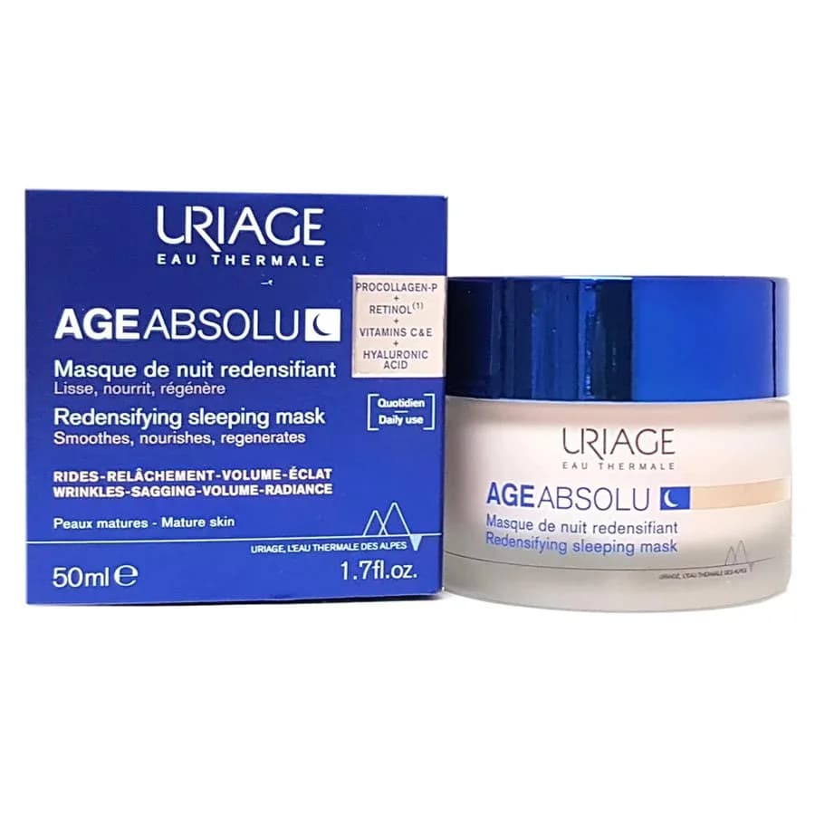 Uriage Age Absolu Masque de Nuit Redensifiant 50 ml