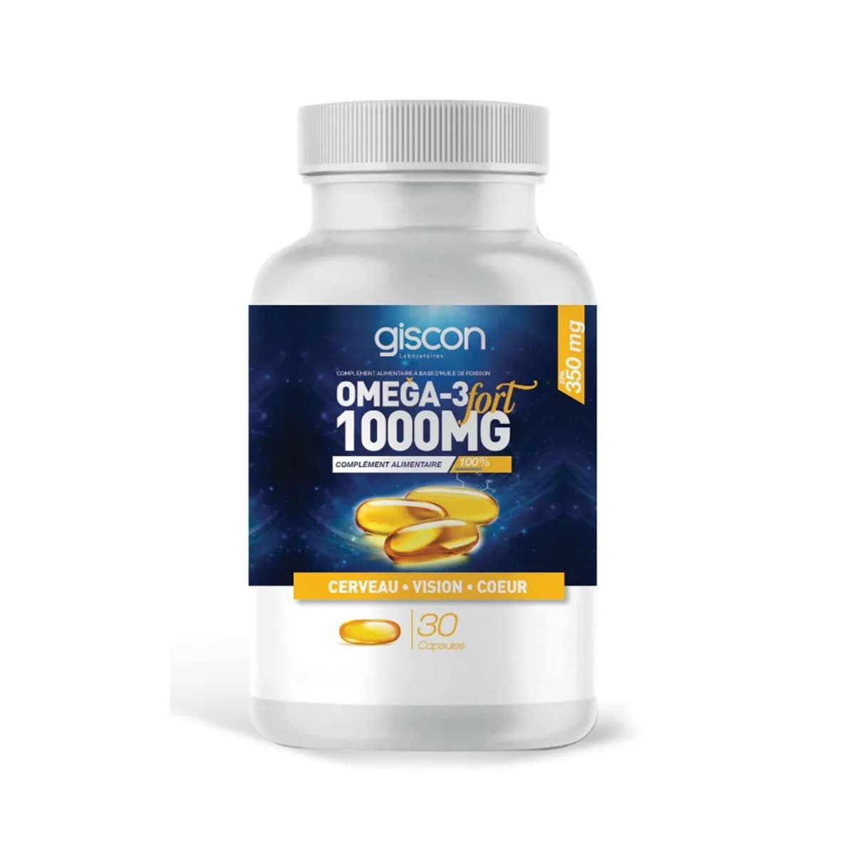 Giscon Omega 3 Fort 1000 mg 30 Capsules